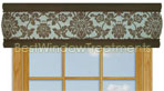 Charleston-Teal with Bark Border Cornice