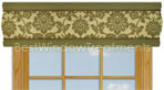 Charleston-Sage with Willow Border Cornice