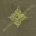 Truzzi Seagrass/Gold Swatch