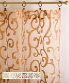 Amalfi Gold Curtain Panel