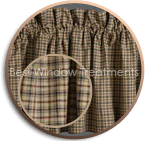 Chesterfield Curtains, Tiers, Valance, Swags, Pillows and Throw