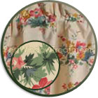 Geneva Valance, Throw, Quilted and Fabric Pillows