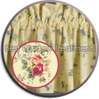 Jasmine Valance, Throw, Quilted and Fabric Pillows