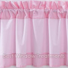 Two-Toned Pink Valance 