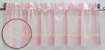 Sweet Pink Valance