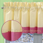 Flower Quilted Valance 