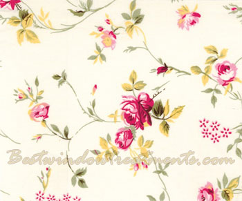 Vintage Rose Valance