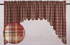 Wallingford Scalloped Swag Curtains