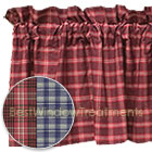 Star Spangled Valance in Blue or Red