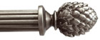 Custom Pinecone  Antique Silver Custom 1 3/8