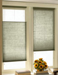 Top Down/ Bottom Up Linen Pleated Shade