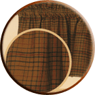 Barrel Bread Swag Curtains, Valance, Table Linens & Rugs