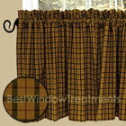 Celtic Tartan Plaid Tier Curtains 
