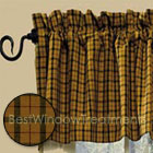 Celtic Tartan Plaid Valance 