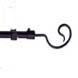 Handcrafted Curl Metal Curtain Rod