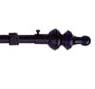 Handcrafted Knob Metal Curtain Rod