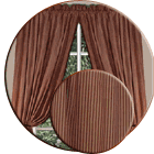Colonial Nantucket Curtain Panels, Tiers, Valance, and Linens