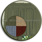 Glasgow Swag Curtains, Valance and Tier Curtains