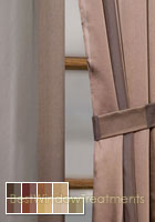 Fiji Chocolate Curtain Panel