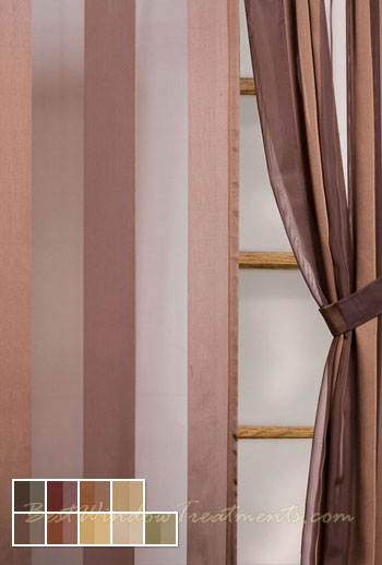 Fiji Latte Curtain Panel