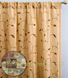 Lake Champagne Curtain Panel