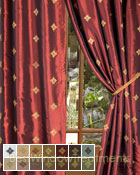 Truzzi Merlot Curtain Panel