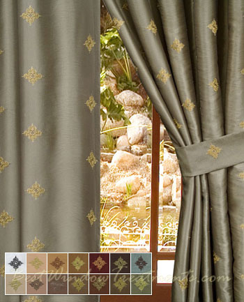 Truzzi Seagrass Curtain Panel