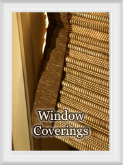 custom window treatments: blinds & shades, draperies and cornice topper