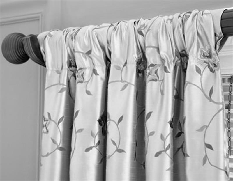 Custom Rod Pocket Single Width drapery Panel Curtain