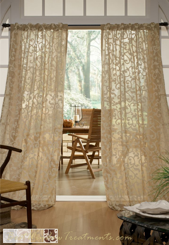 DUBLIN STRIPE SEMI-SHEER TIER CURTAINS AVAILABLE IN SAGE, BLUE AND