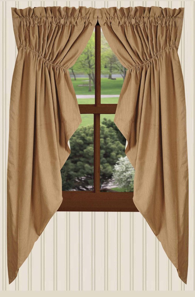 Stonecreek Tea Dyed Gathered Curtains