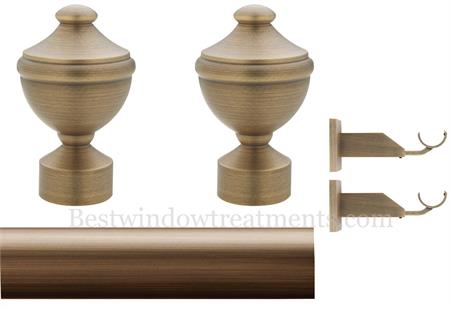 Types of curtain rods