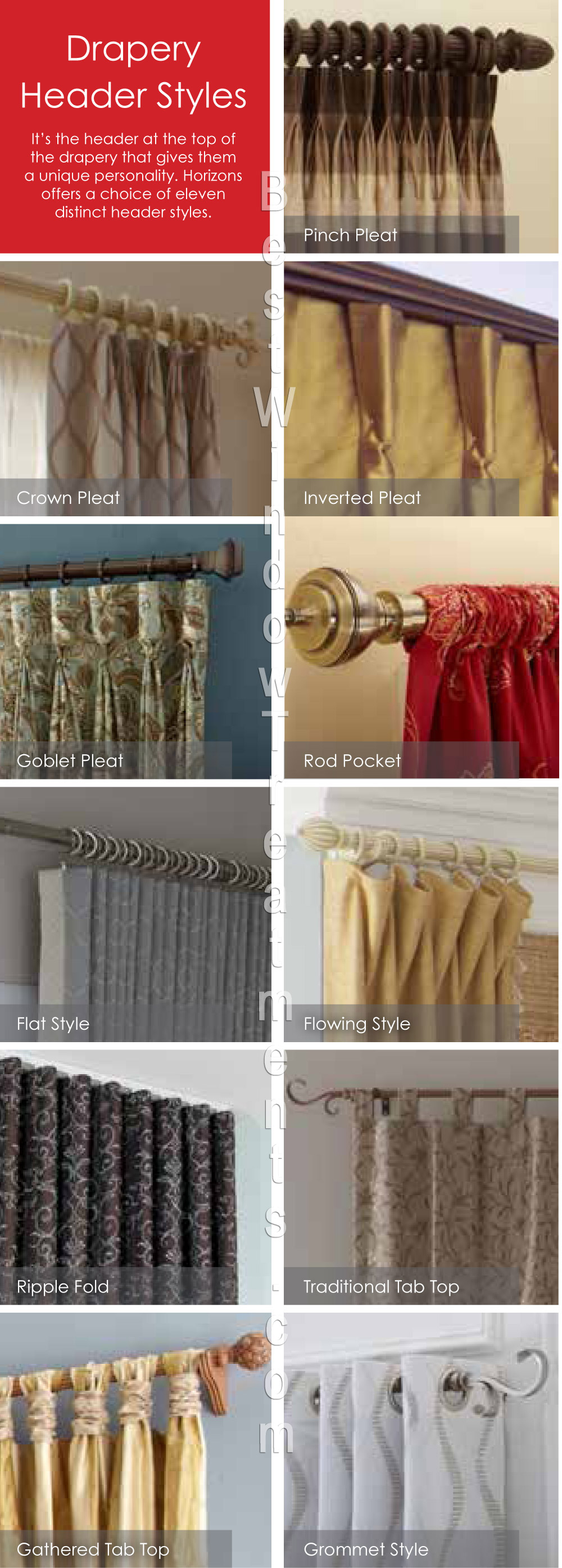 Types of Curtains