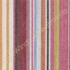 Raspberry Stripe Curtain Swatch