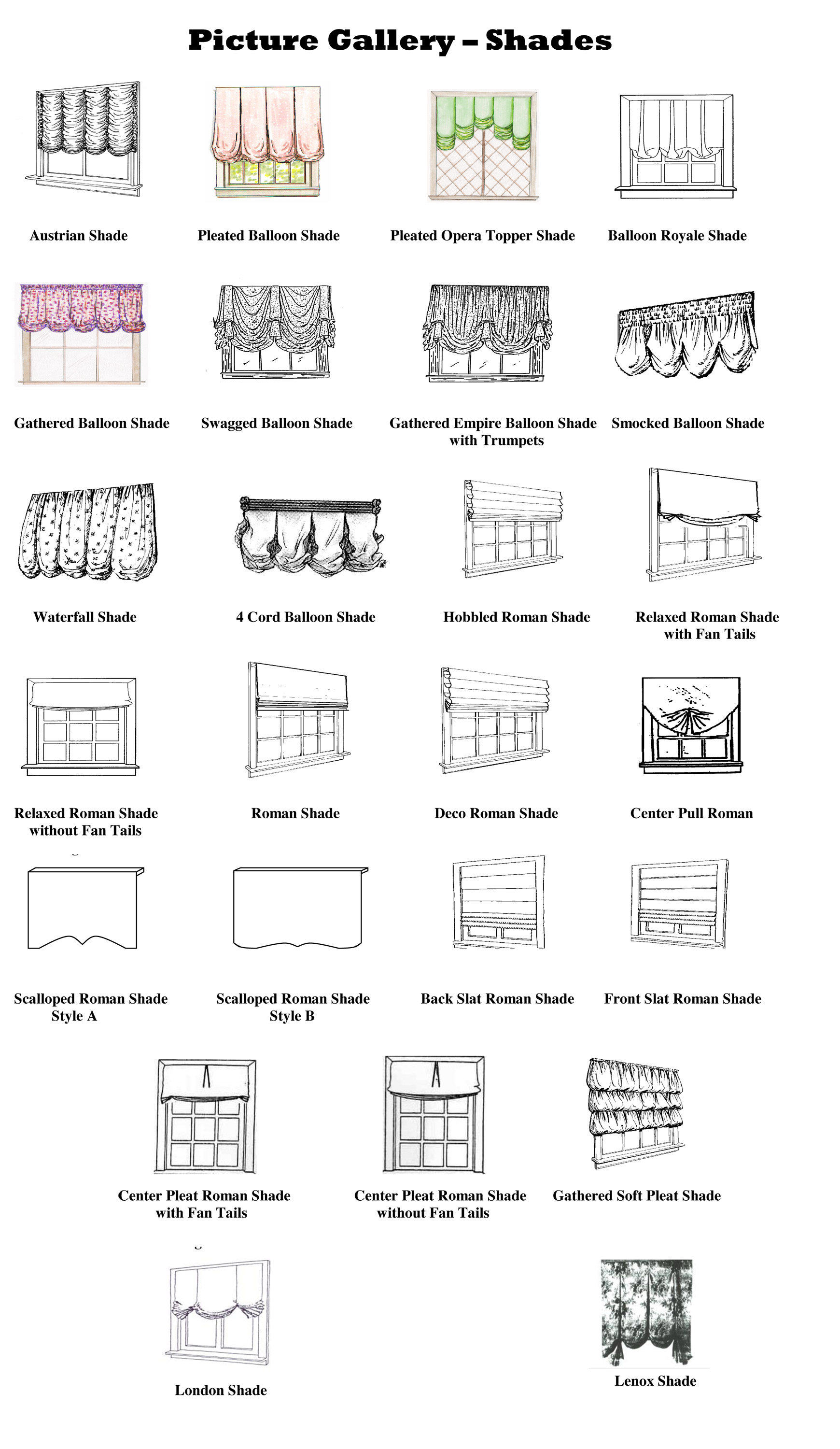 Types of Window Shades